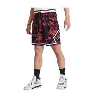 Jordan Sport Dri-FIT Diamond Men's AOP Mesh Basketball Shorts Red/Black, Medium